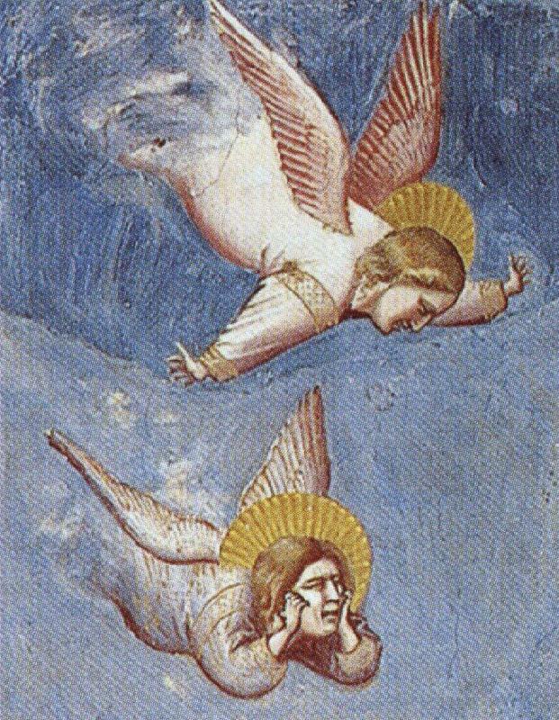 GIOTTO di Bondone Lamentation over the Dead CHrist oil painting image